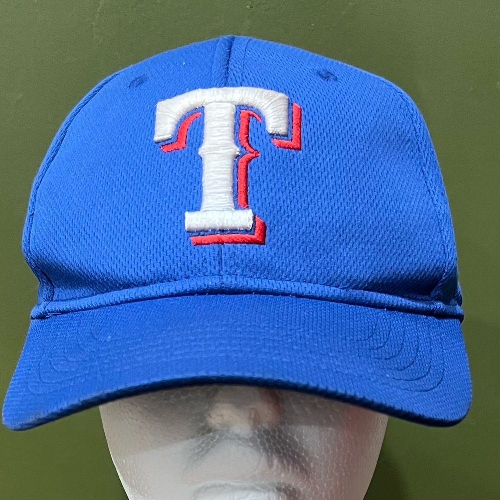 Texas Rangers MLB Hat Youth One Size Blue Adjustable Strap